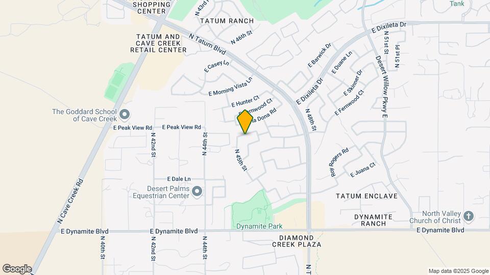 4515 E Mazatzal Dr Map and Location Details