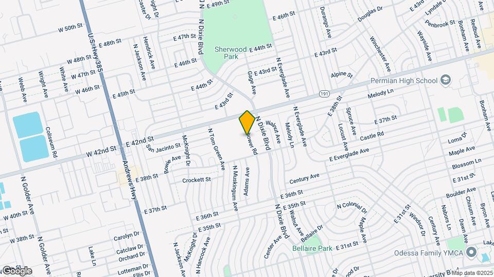 3811 Eisenhower Rd Map and Location Details
