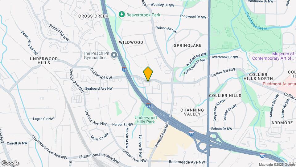 Willowest in Collier Hills Mapa y Detalles de la Ubicación
