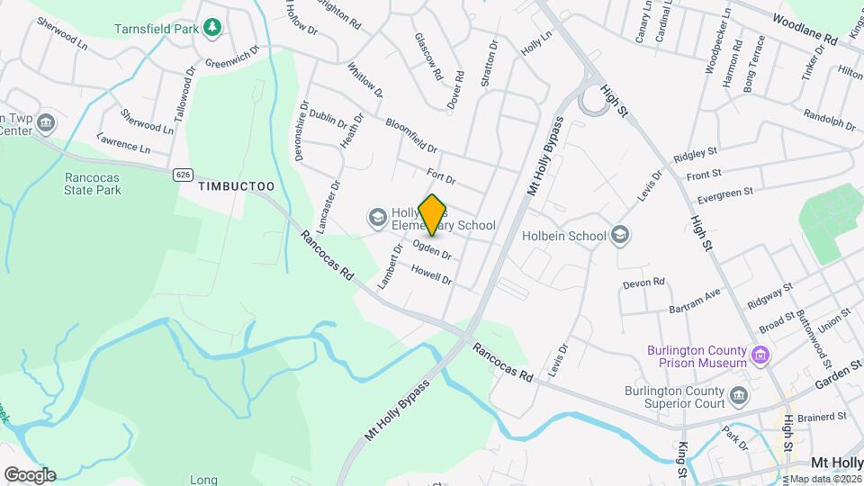 610 Ogden Dr Map and Location Details