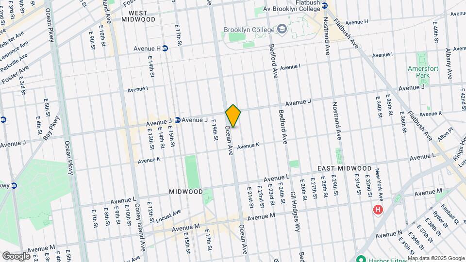 1535 Ocean Ave Mapa y Detalles de la Ubicación