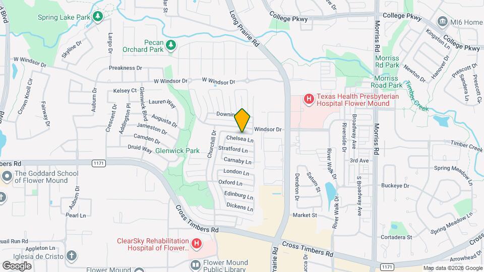 2816 Chelsea Ln Map and Location Details