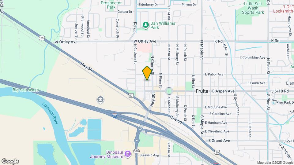 138 N Willow St Map and Location Details