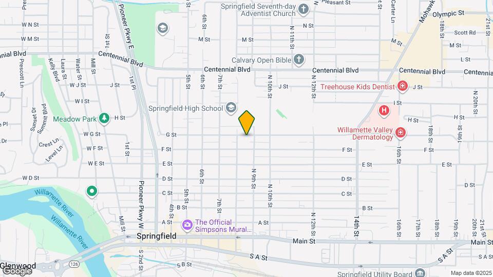 863 G St Map and Location Details