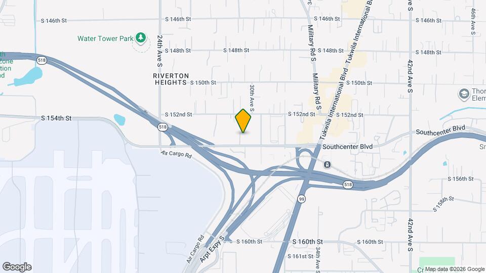 15242 29th Ave S Map and Location Details