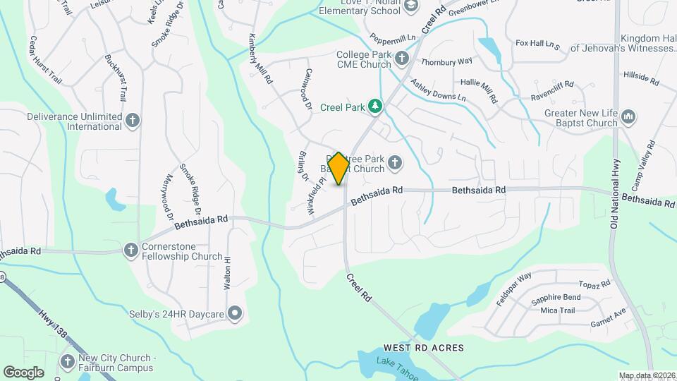 3085 Creel Rd Mapa y Detalles de la Ubicación