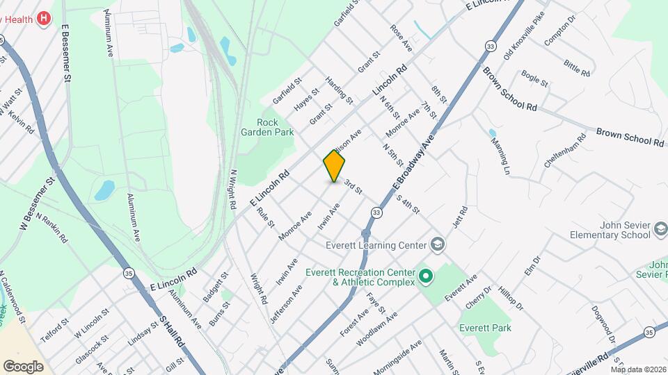 1514 Monroe Ave Map and Location Details