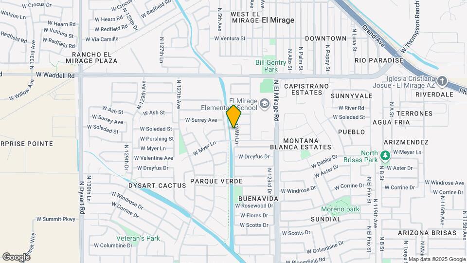 13318 N 124th Ln Map and Location Details