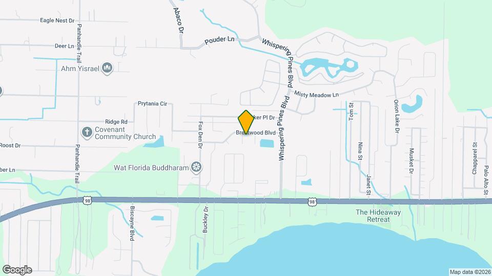 2212 Peachwood Ct Map and Location Details