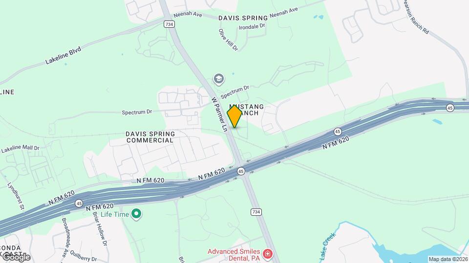 9400 W Parmer Ln, Unit 1221 Map and Location Details