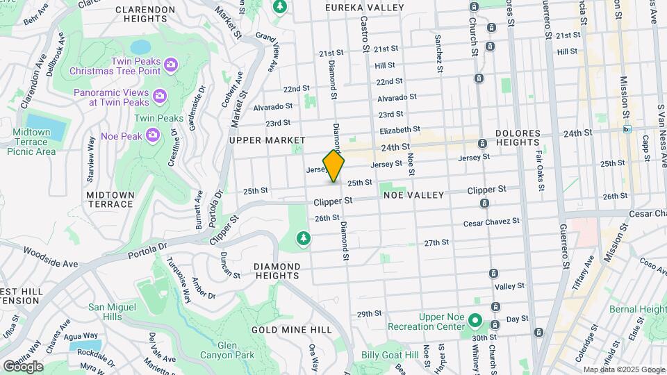 4315 25th St Map and Location Details