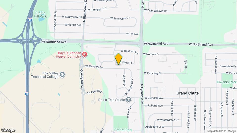 2740 W Glenpark Dr Map and Location Details