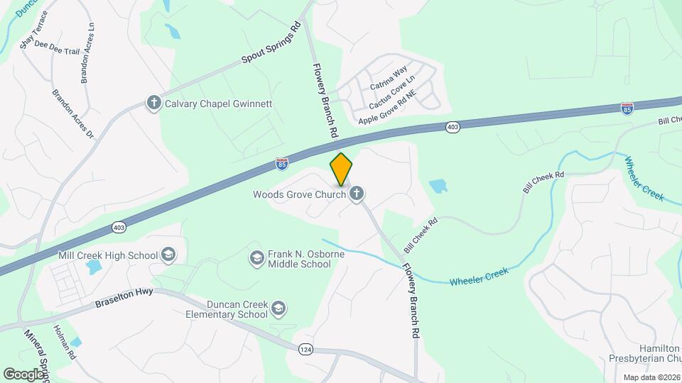 1813 Tulip Petal Rd Map and Location Details