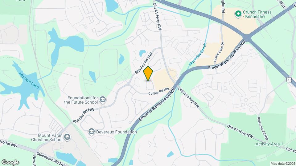 1691 Woodsford Rd Map and Location Details