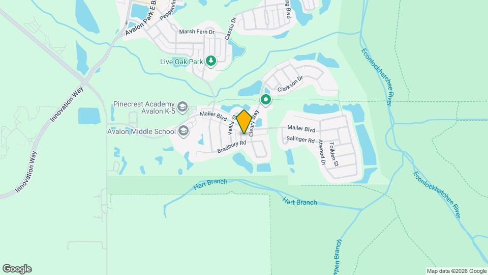 4205 Austen Falls Ln Map and Location Details