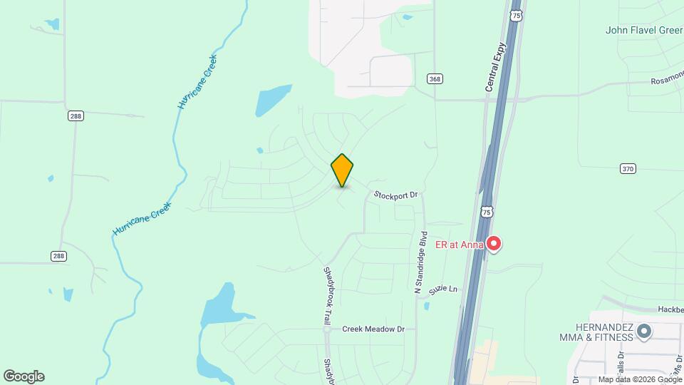 809 Mdw Spg Ln Map and Location Details