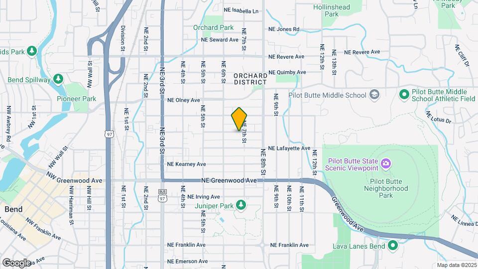 665 NE Marshall Ave Map and Location Details