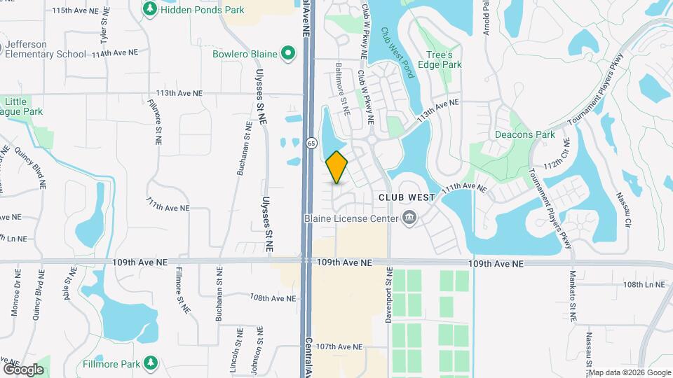 11151 Aberdeen St NE Map and Location Details