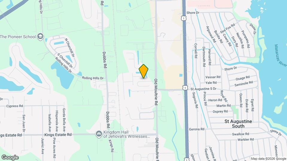 110 Moultrie Village Ln Map and Location Details