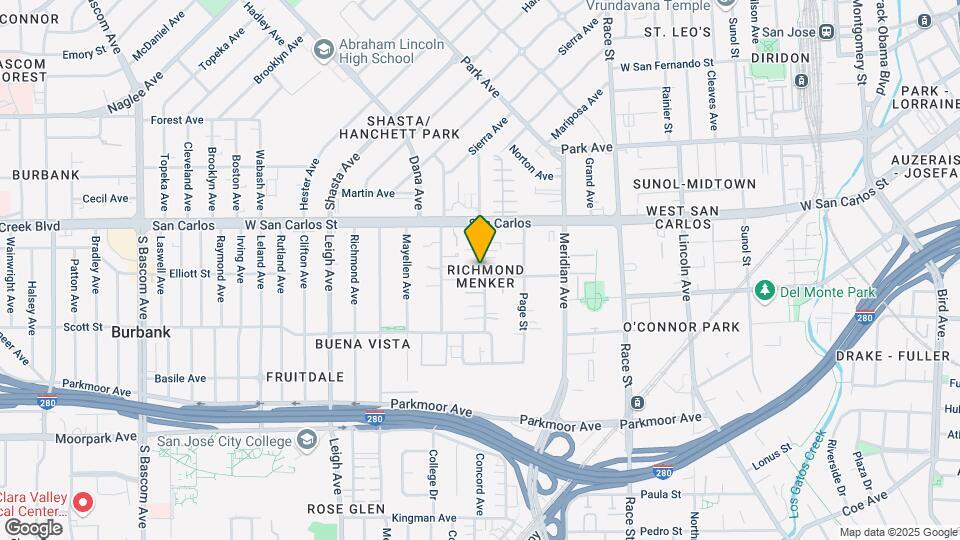 361 Willard Ave Map and Location Details