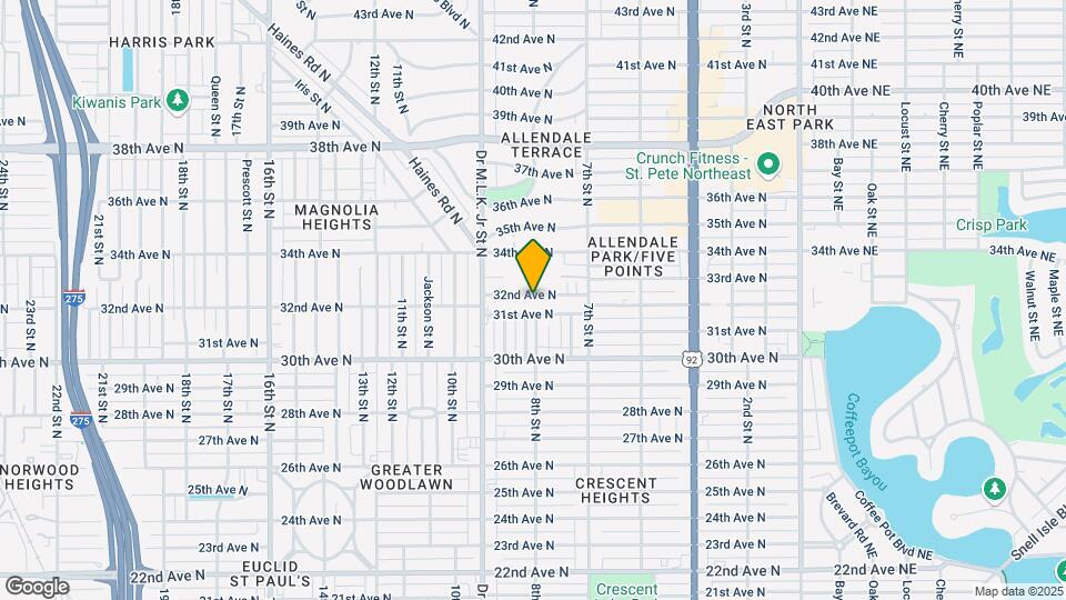 774 32nd Ave N Map and Location Details