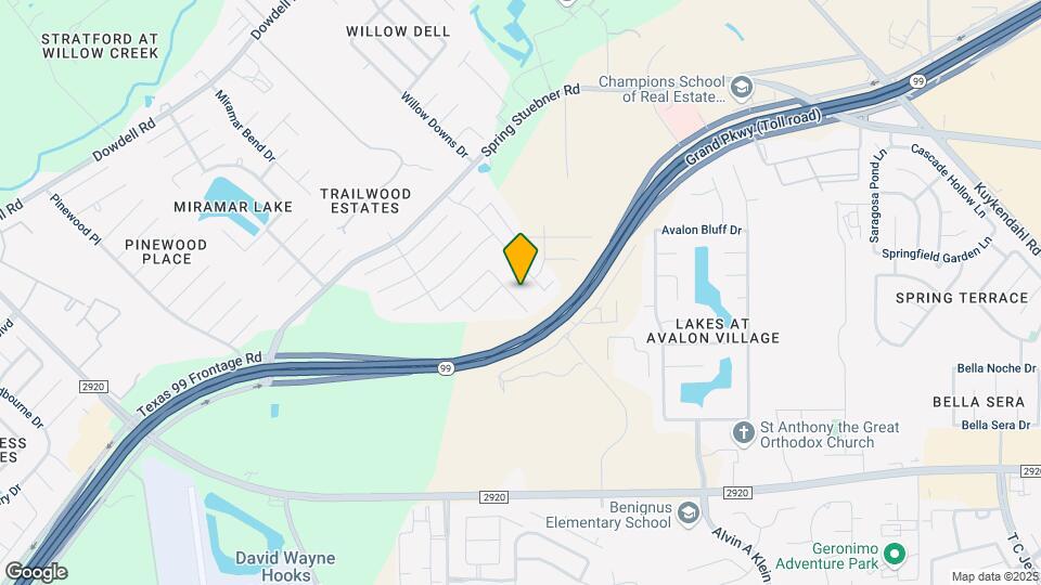 21326 Carleen Creek Trl Map and Location Details