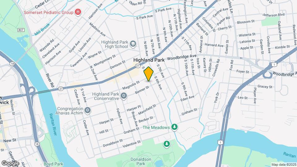 114 S 5th Ave Map and Location Details