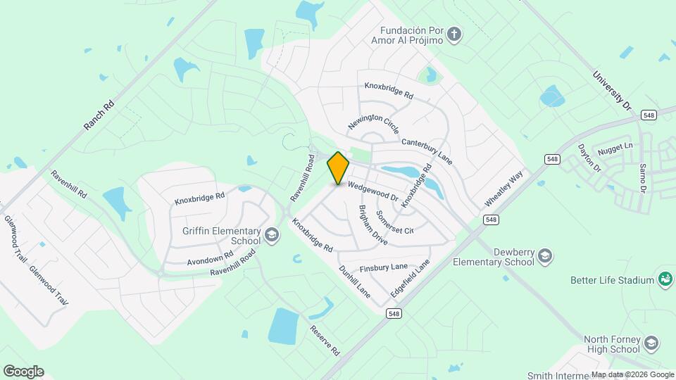 1213 Wedgewood Dr Map and Location Details