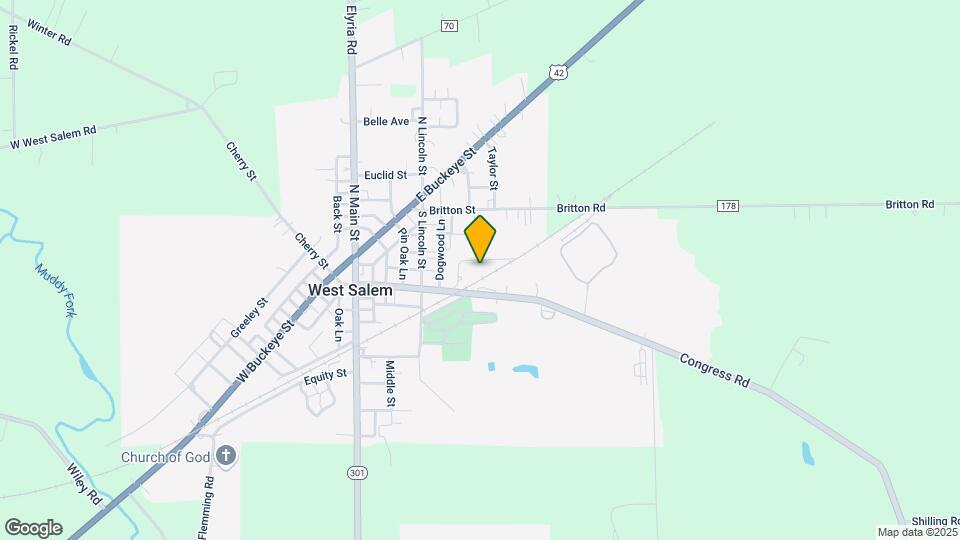 123 Ferndale Dr-Unit -1 Map and Location Details