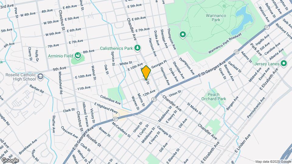 1112 Rivington St Map and Location Details