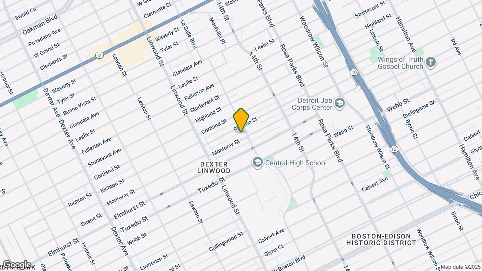 2420 Monterey Ave Map and Location Details