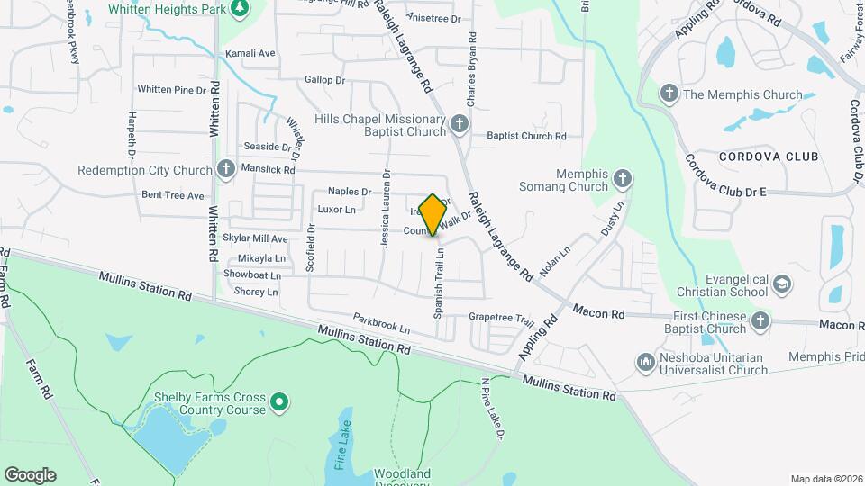 1041 Spanish Trail Ln Mapa y Detalles de la Ubicación