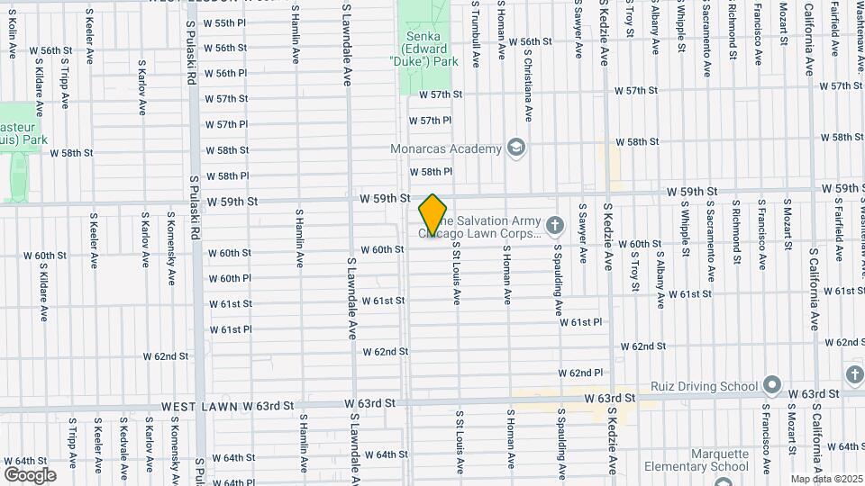 3526 W 60th St Map and Location Details