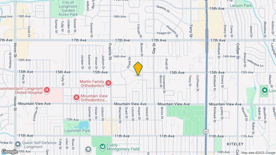 1334 14th Ave Map and Location Details