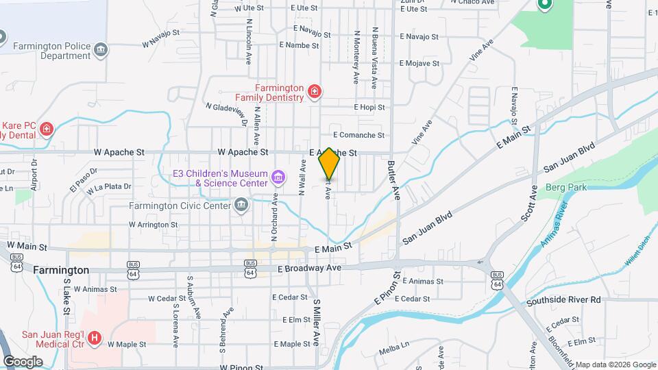 312 N Court Ave Map and Location Details