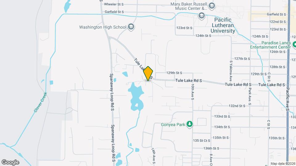 1418 Tule Lake Dr S Map and Location Details