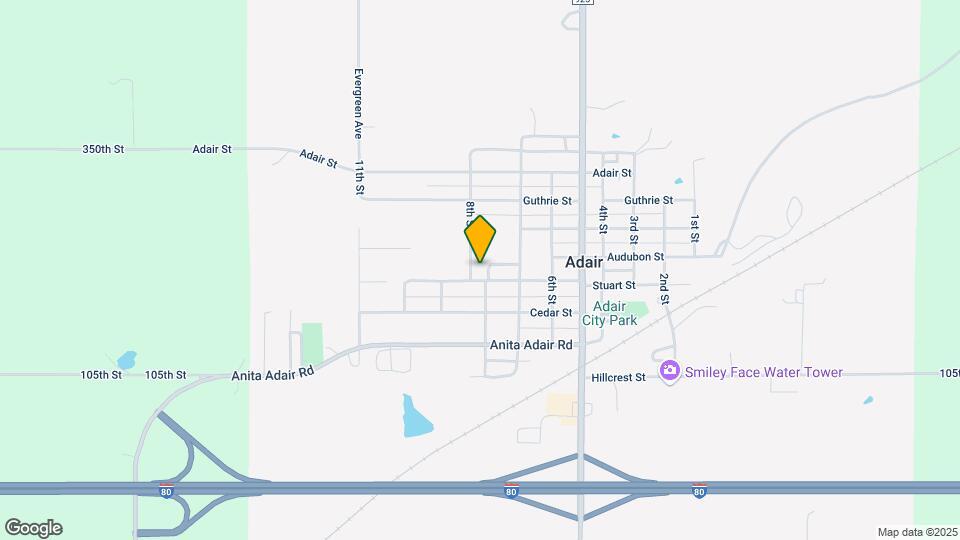 Woodland Park - Adair Map and Location Details