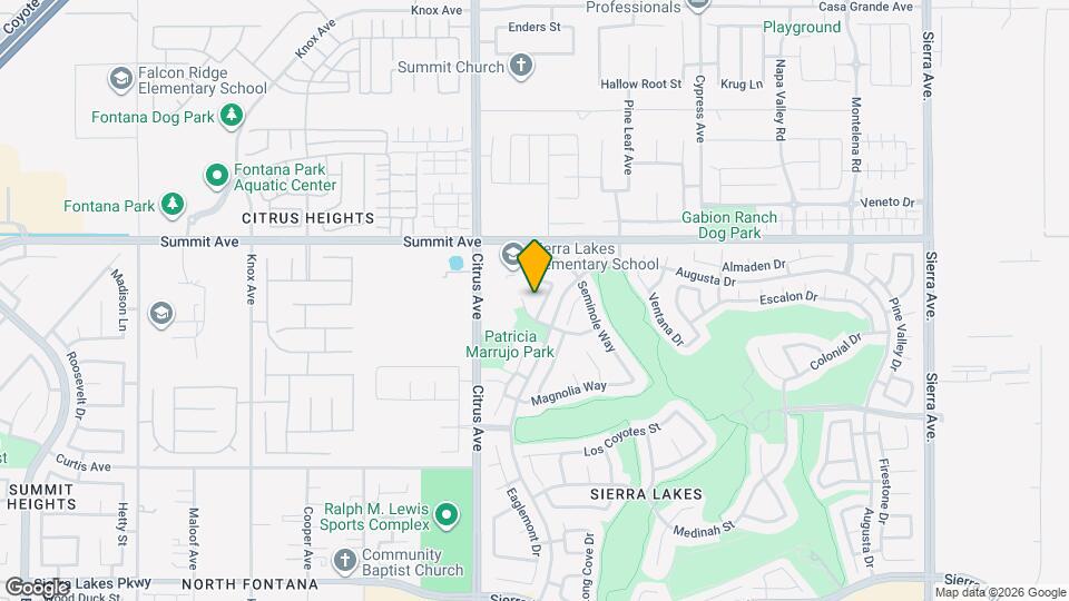 5808 Boca Raton Way Map and Location Details