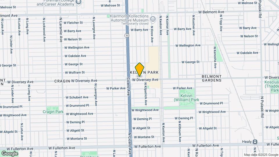4712-4720 W Diversey Ave Map and Location Details