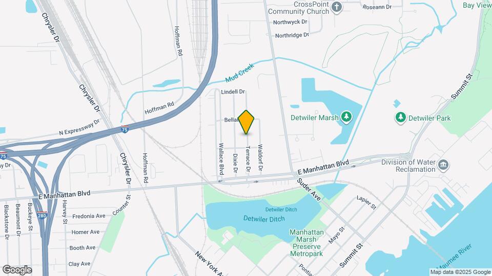 3623 Terrace Dr Map and Location Details