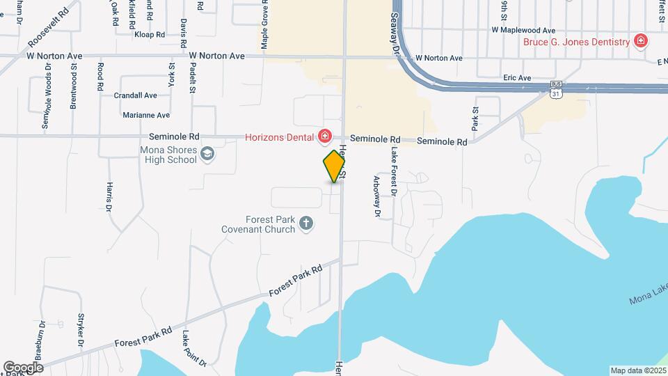 3725 Henry St, Unit Mona Shores Apartments Mapa y Detalles de la Ubicación