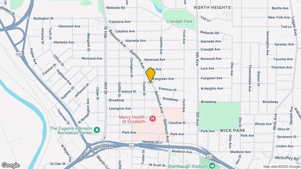 1352-1356 Belmont Ave Map and Location Details