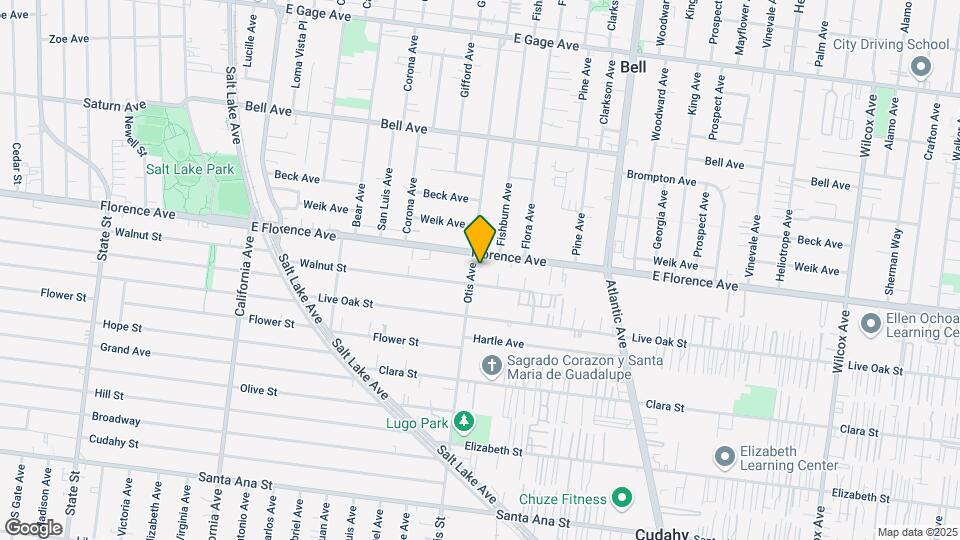 7210 Otis Ave Map and Location Details