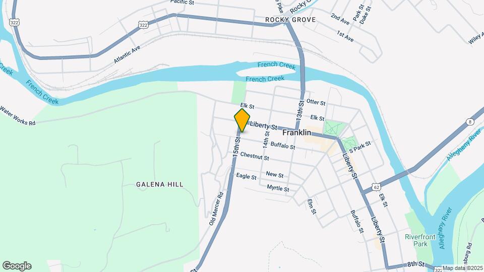 1444 Buffalo St Map and Location Details