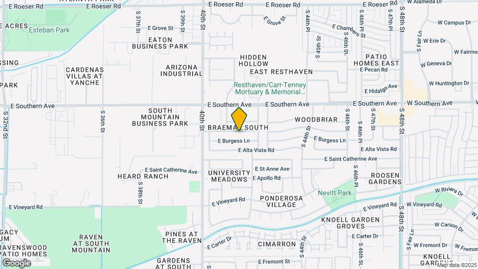 4123 E Nancy Ln Map and Location Details