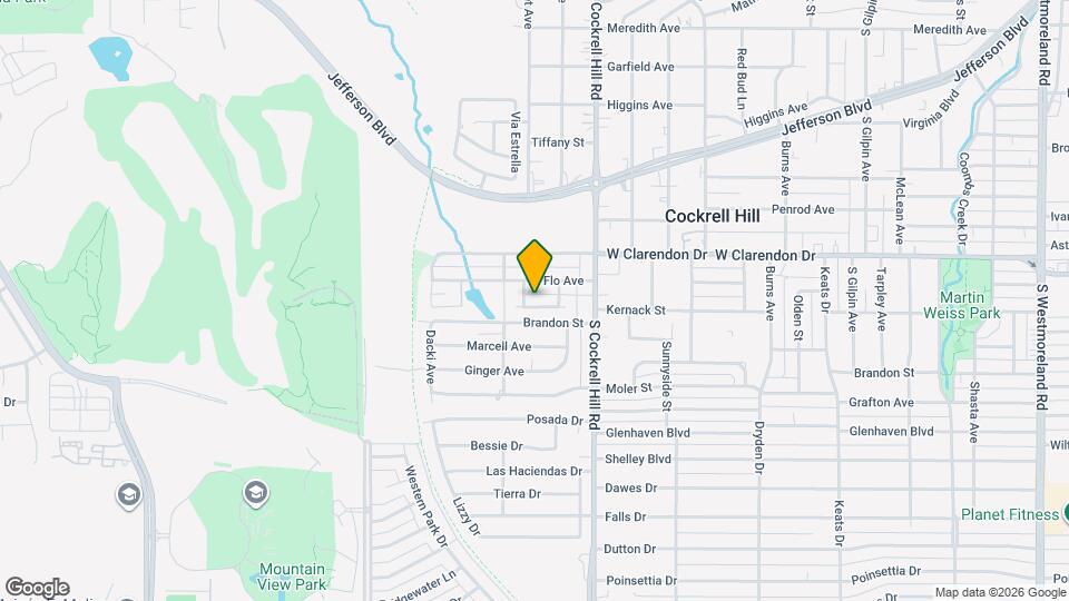 4441 Preston Cir Mapa y Detalles de la Ubicación