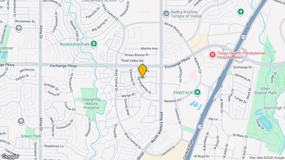 1004 Rebecca Dr Map and Location Details