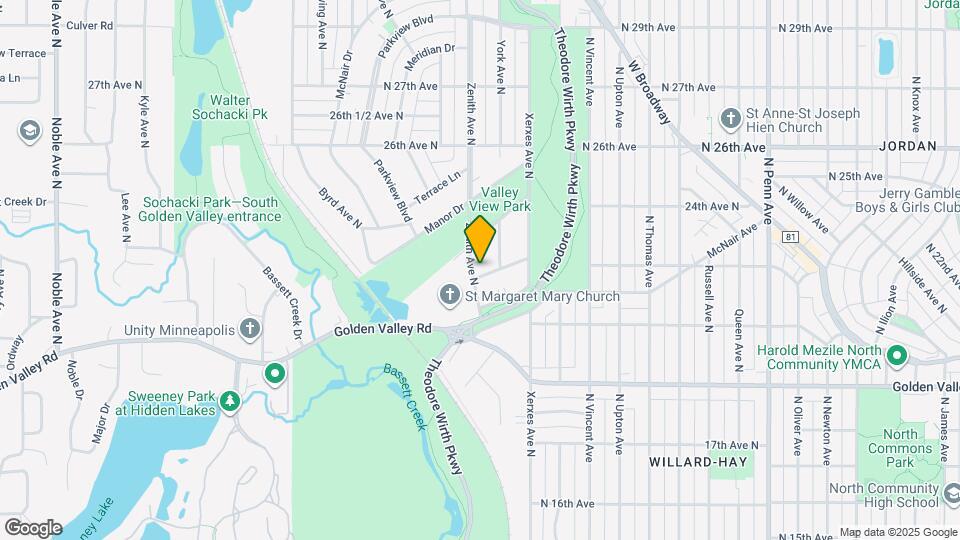 2300 Zenith Ave N Map and Location Details