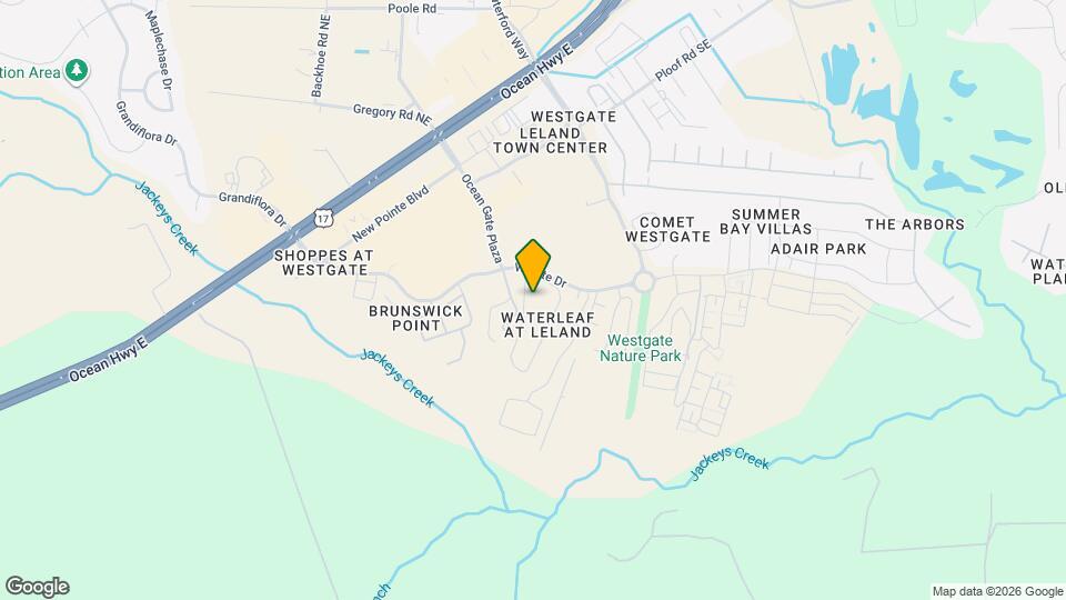 Waterleigh at Leland Map and Location Details