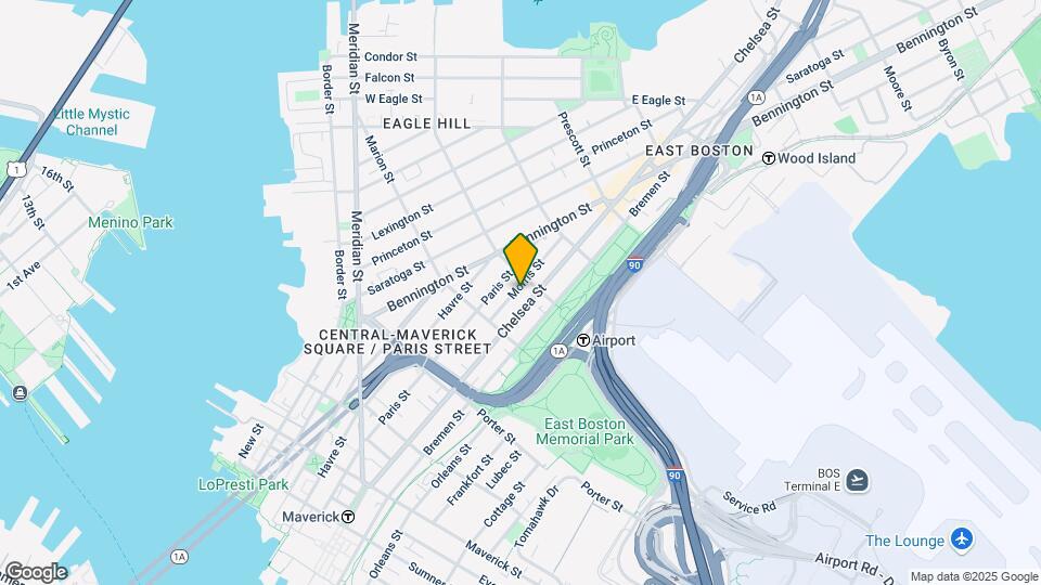 45 Morris St, Unit 1 Mapa y Detalles de la Ubicación